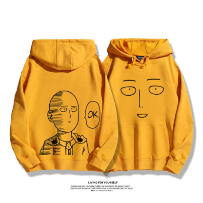 一拳超人 親子情侶男女連帽衛衣