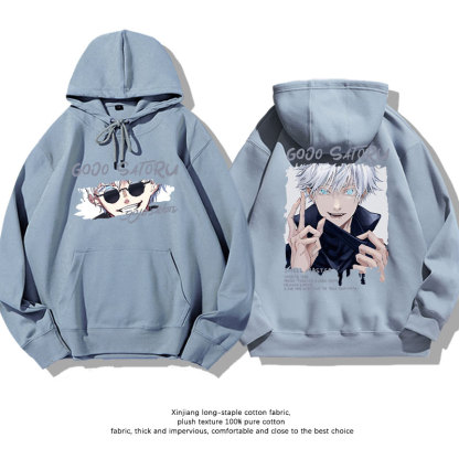 咒術迴戰新款 親子情侶男女連帽衛衣