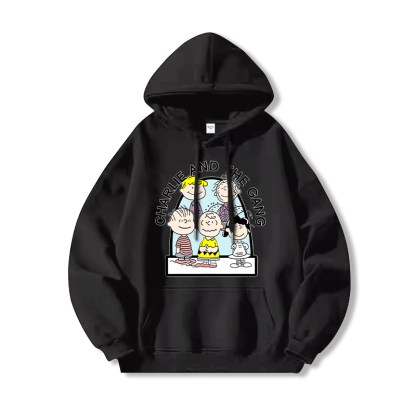 Snoopy史努比新款 親子情侶男女連帽衛衣