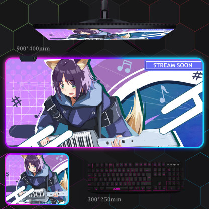 超時空輝耀姬 主題桌墊 布質滑鼠墊