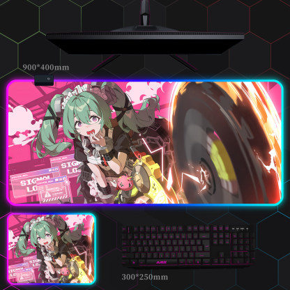 絕區零 主題桌墊 布質滑鼠墊