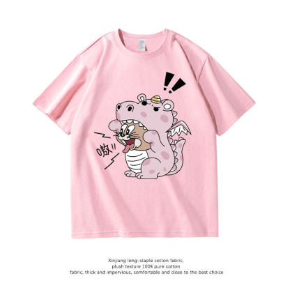 貓和老鼠 2026親子情侶男女同款 印花短袖T恤