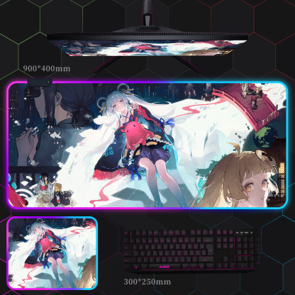 超時空輝耀姬 主題桌墊 布質滑鼠墊