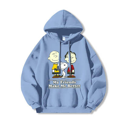 Snoopy史努比新款 親子情侶男女連帽衛衣