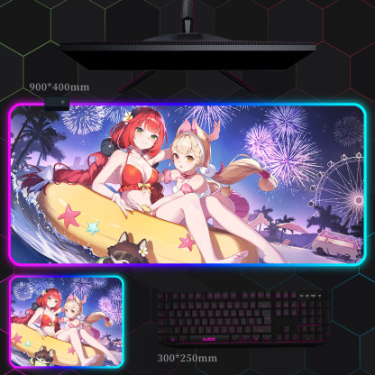 絕區零 主題桌墊 布質滑鼠墊