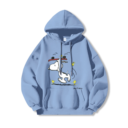 Snoopy史努比新款 親子情侶男女連帽衛衣