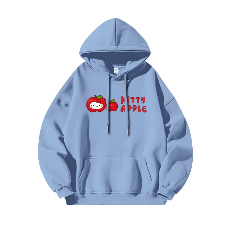 Hello Kitty凱蒂貓新款 親子情侶男女連帽衛衣