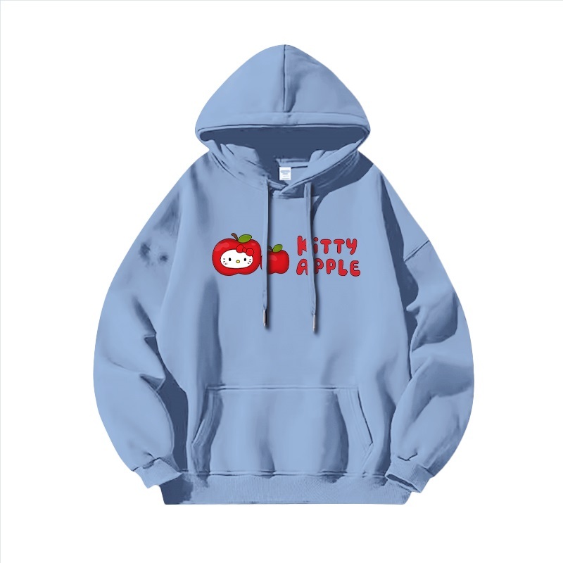 Hello Kitty凱蒂貓新款 親子情侶男女連帽衛衣