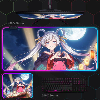 超時空輝耀姬 主題桌墊 布質滑鼠墊