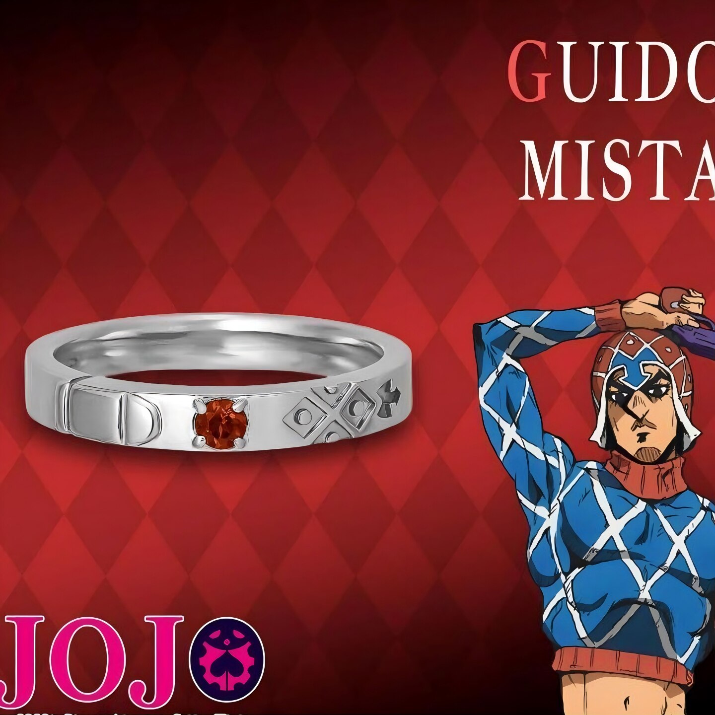 原創JOJO的奇妙冒險動漫周邊角色替身戒指