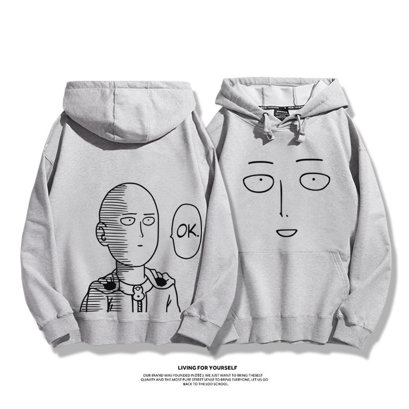 一拳超人 親子情侶男女連帽衛衣