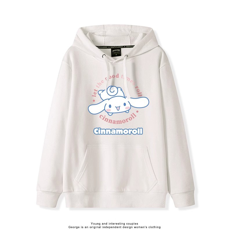 大耳朵狗新款 親子情侶男女連帽衛衣