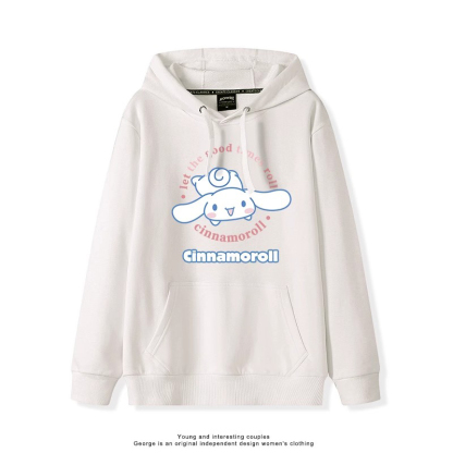 大耳朵狗新款 親子情侶男女連帽衛衣