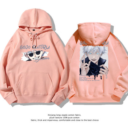 咒術迴戰新款 親子情侶男女連帽衛衣