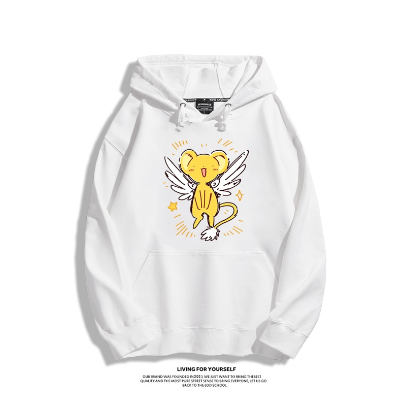 魔卡小櫻新款 親子情侶男女連帽衛衣