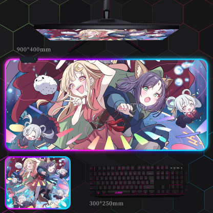 超時空輝耀姬 主題桌墊 布質滑鼠墊