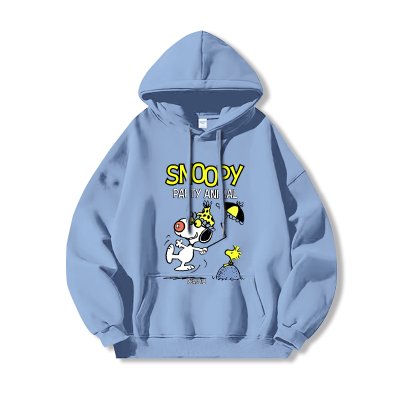 Snoopy史努比新款 親子情侶男女連帽衛衣