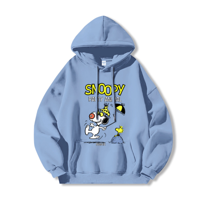 Snoopy史努比新款 親子情侶男女連帽衛衣