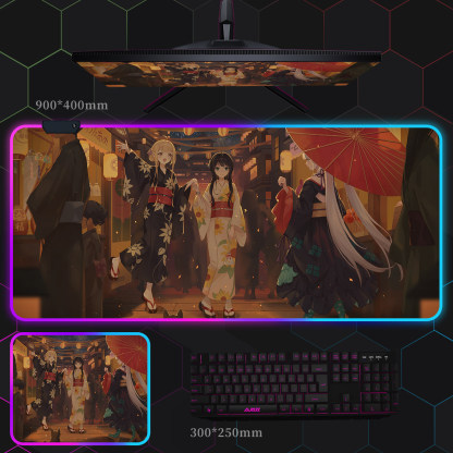 超時空輝耀姬 主題桌墊 布質滑鼠墊