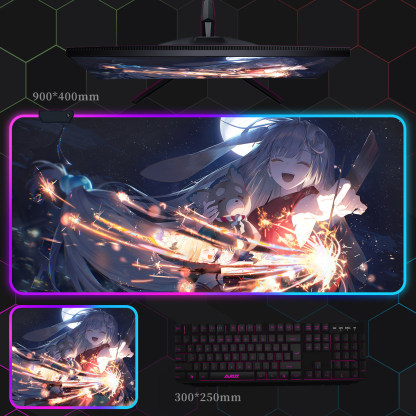 超時空輝耀姬 主題桌墊 布質滑鼠墊