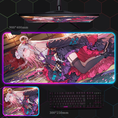 超時空輝耀姬 主題桌墊 布質滑鼠墊