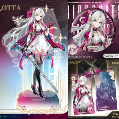 鳴潮塔羅系列大立牌亞克力擺件吧唧通行證掛件