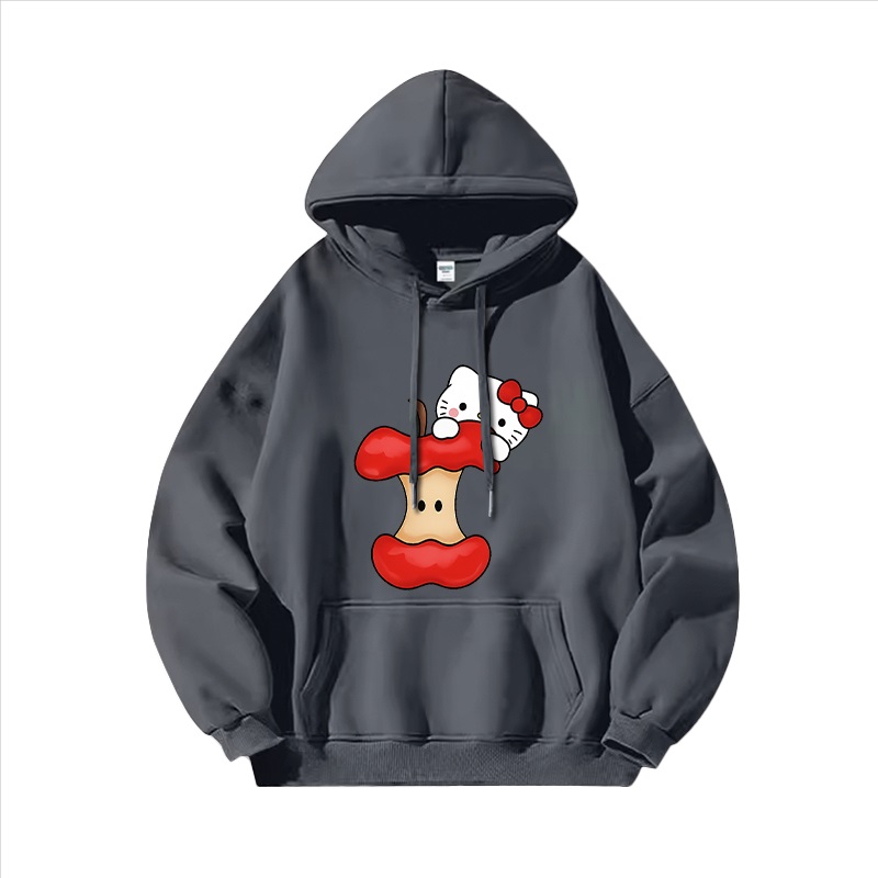 Hello Kitty凱蒂貓新款 親子情侶男女連帽衛衣