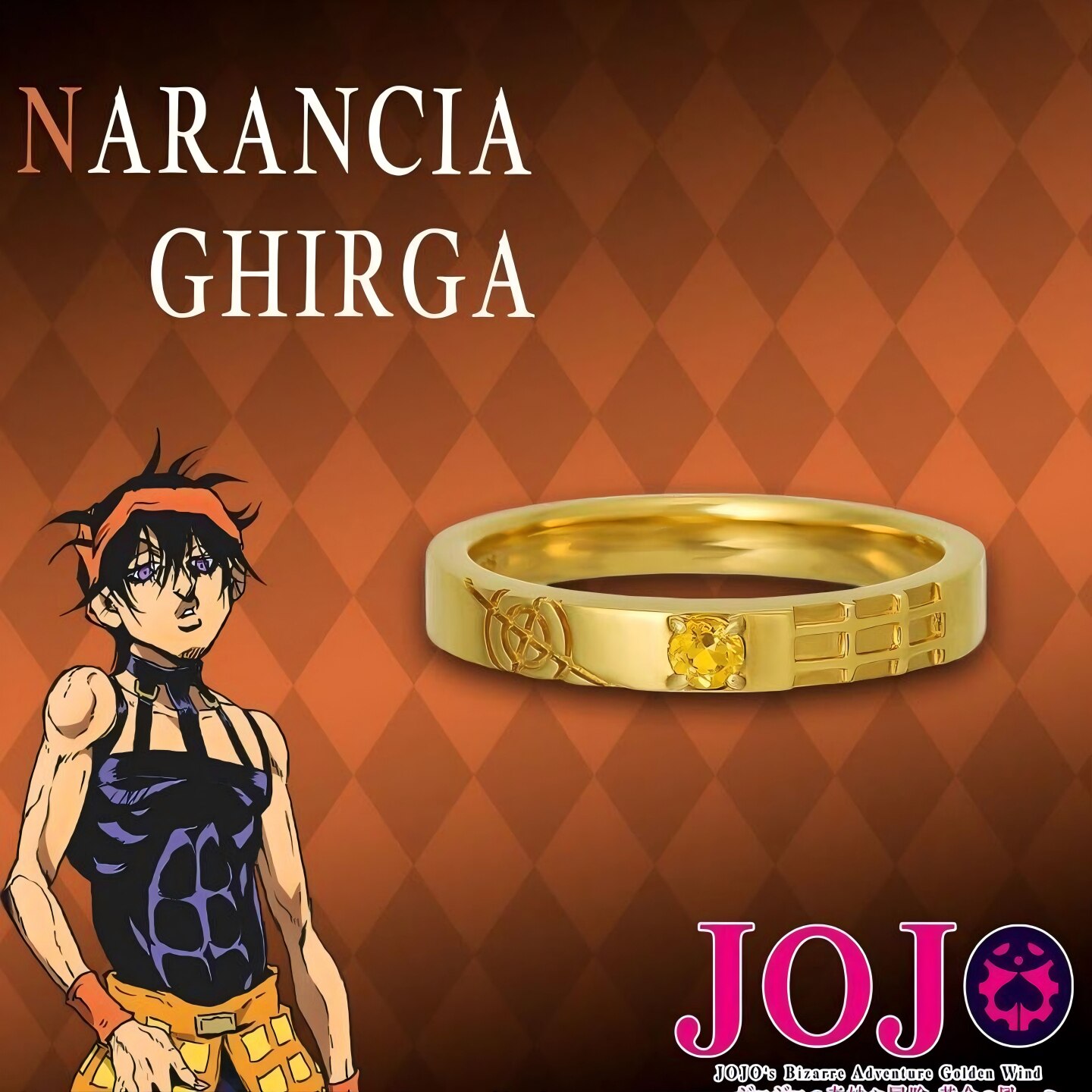 原創JOJO的奇妙冒險動漫周邊角色替身戒指