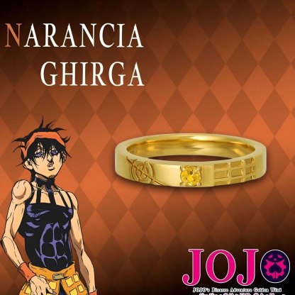 原創JOJO的奇妙冒險動漫周邊角色替身戒指