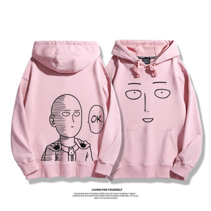 一拳超人 親子情侶男女連帽衛衣