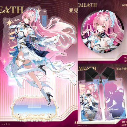 鳴潮塔羅系列大立牌亞克力擺件吧唧通行證掛件