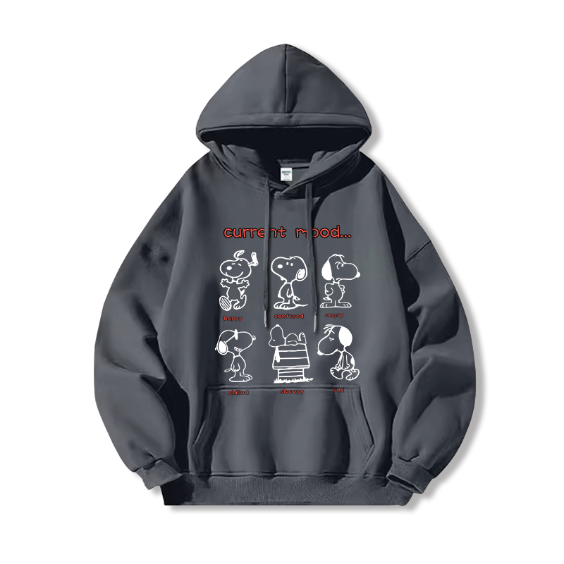 Snoopy史努比新款 親子情侶男女連帽衛衣