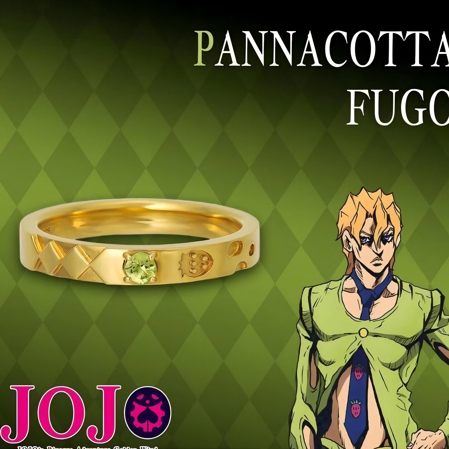 原創JOJO的奇妙冒險動漫周邊角色替身戒指