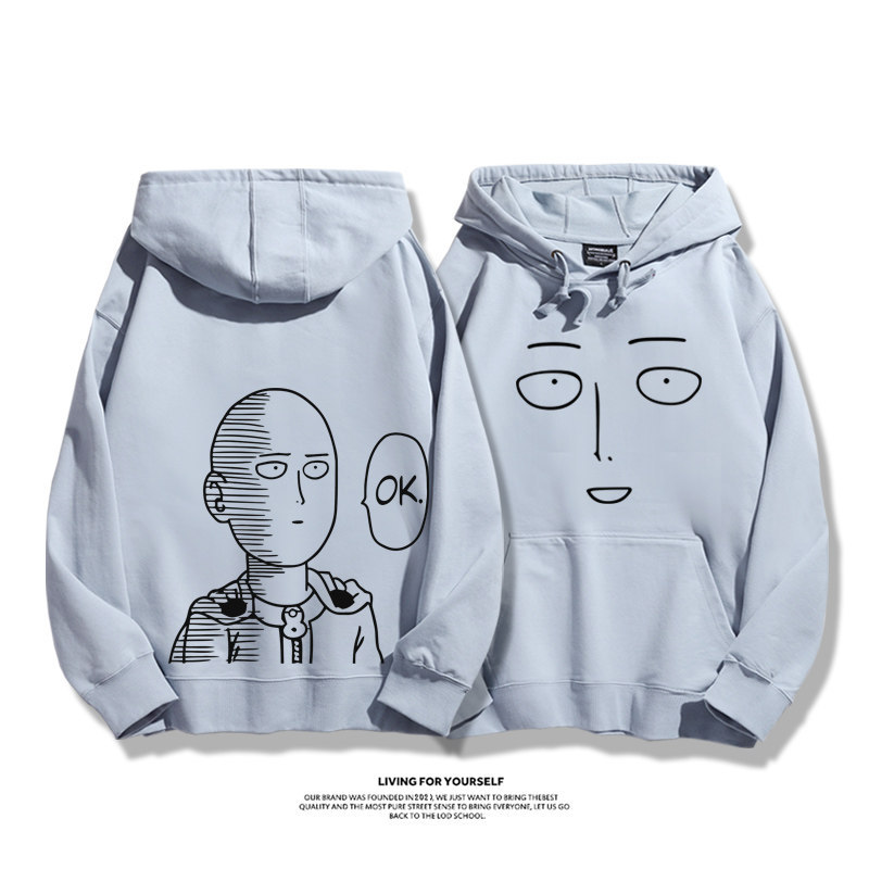 一拳超人 親子情侶男女連帽衛衣