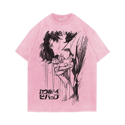 Cowboy星際牛仔水洗做舊 2026親子情侶男女同款 印花水洗短袖