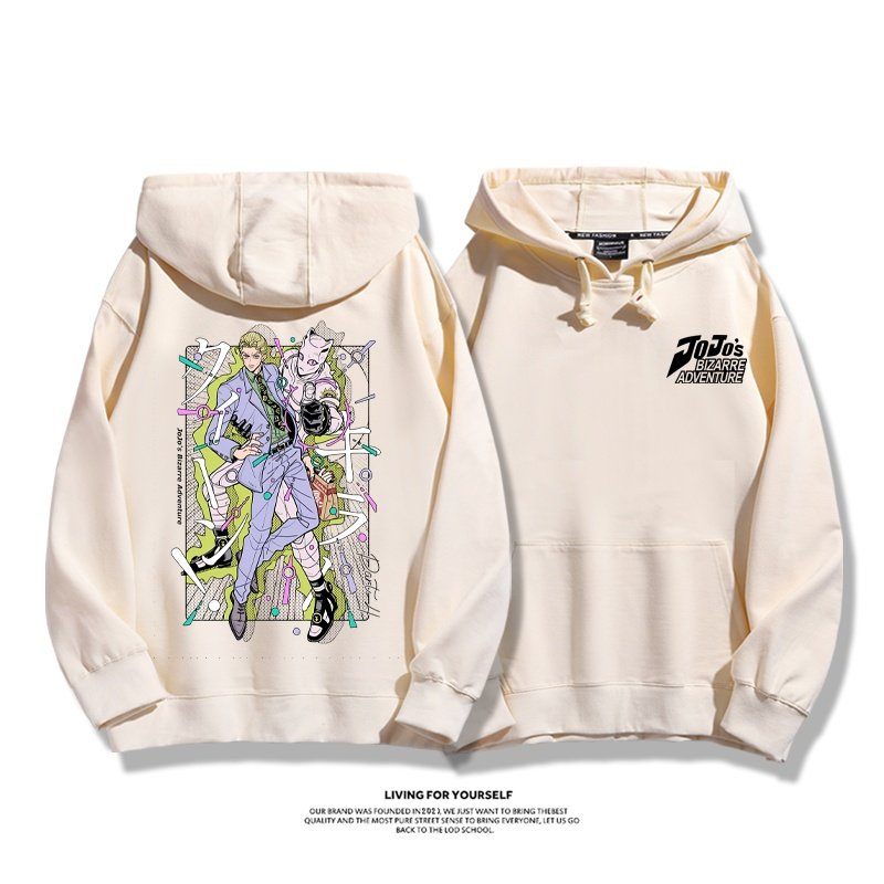 jojo的奇妙冒險 親子情侶男女連帽衛衣