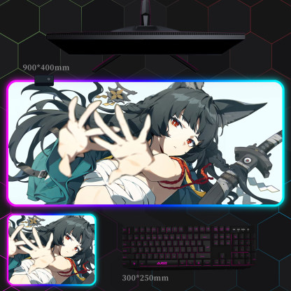 絕區零 主題桌墊 布質滑鼠墊