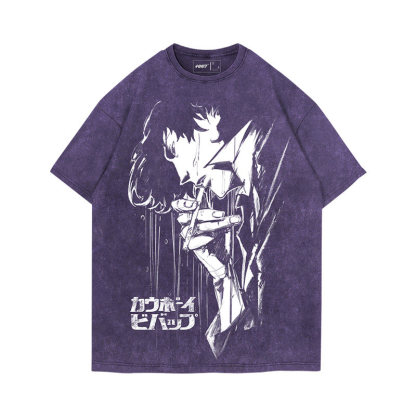 Cowboy星際牛仔水洗做舊 2026親子情侶男女同款 印花水洗短袖