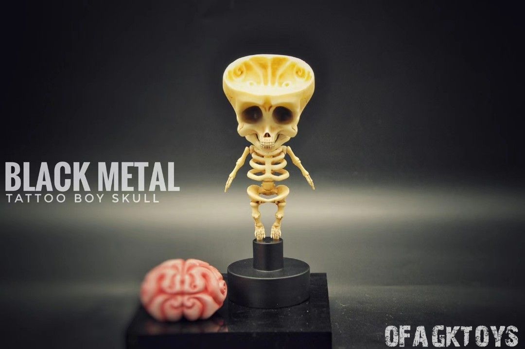 TATTOO BOY 骷髏骨頭 潮流藝術玩偶