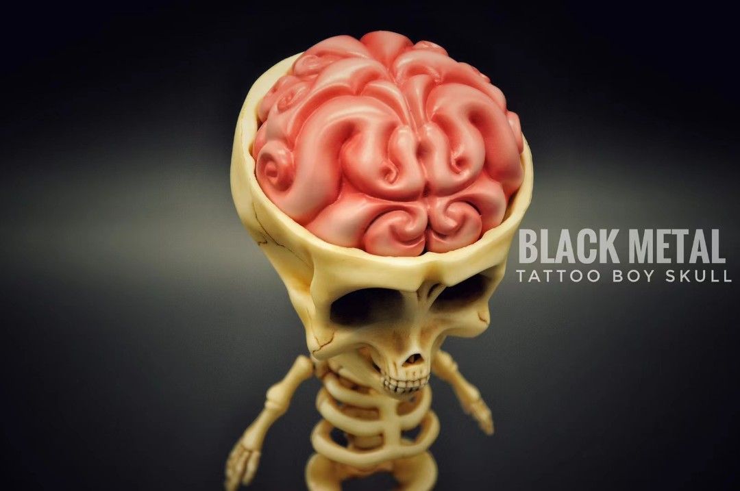 TATTOO BOY 骷髏骨頭 潮流藝術玩偶