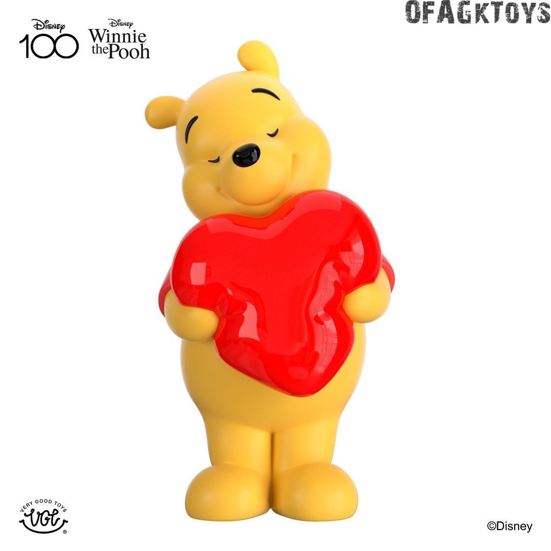 VGT 迪士尼100週年系列 抱心小熊維尼