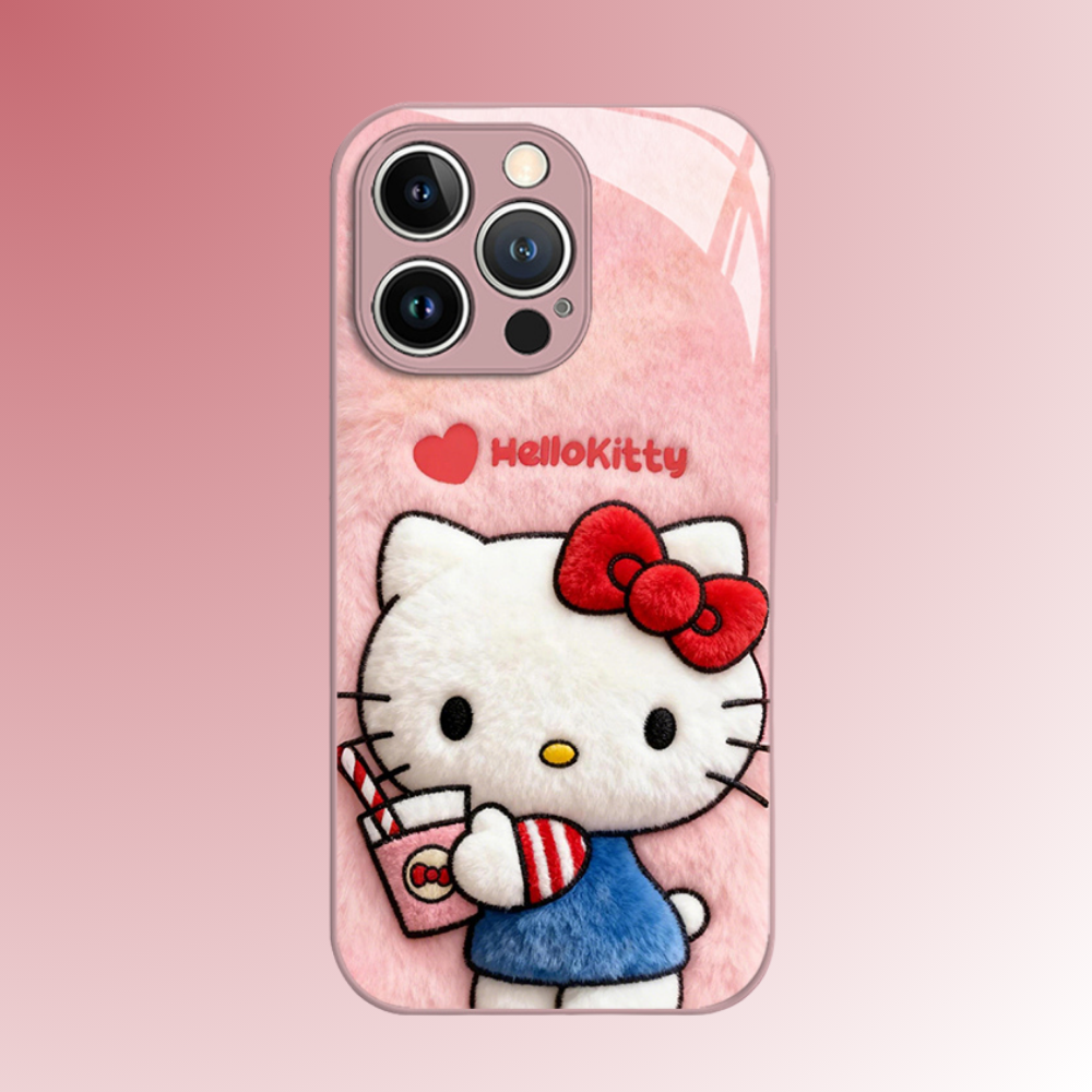 三麗鷗 新款高清全包防摔玻璃殼