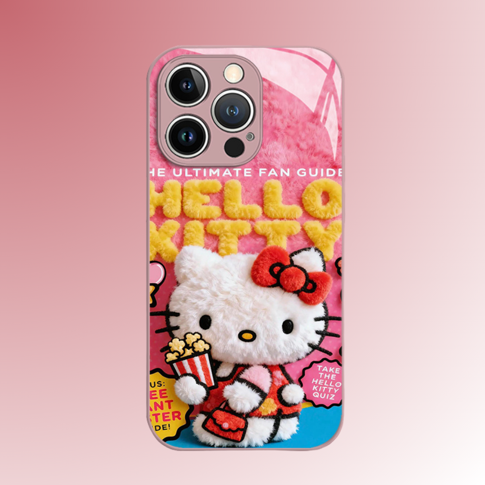 三麗鷗 新款高清全包防摔玻璃殼