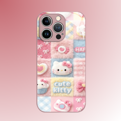 三麗鷗 新款高清全包防摔玻璃殼