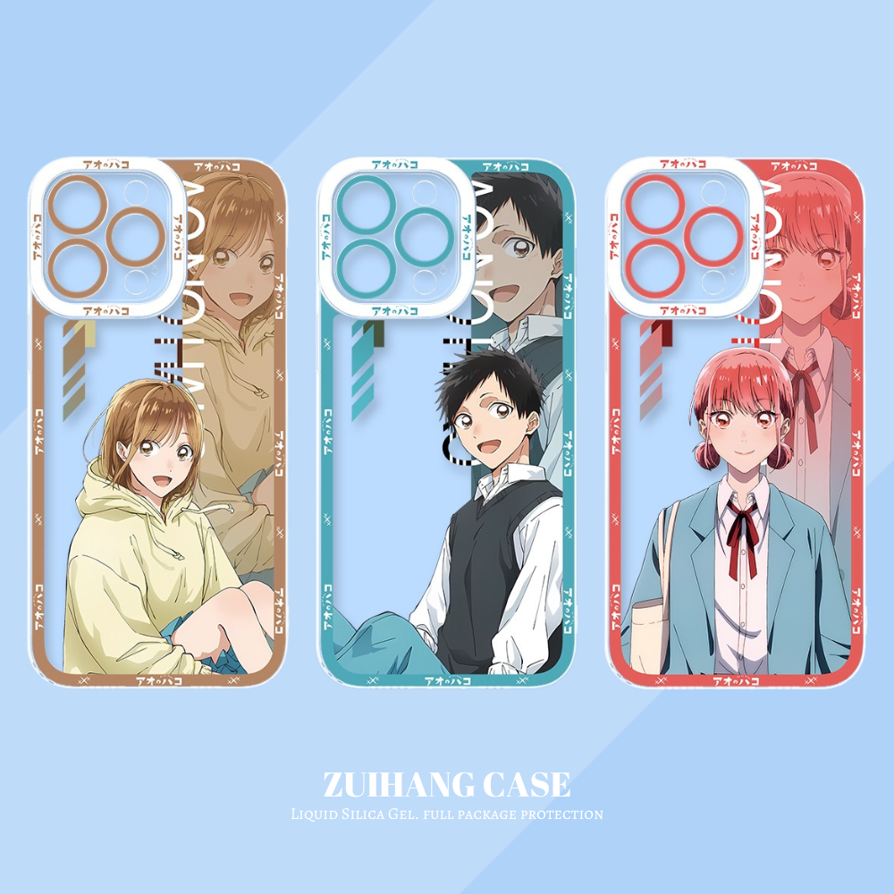 藍箱天使眼透明防摔軟殼