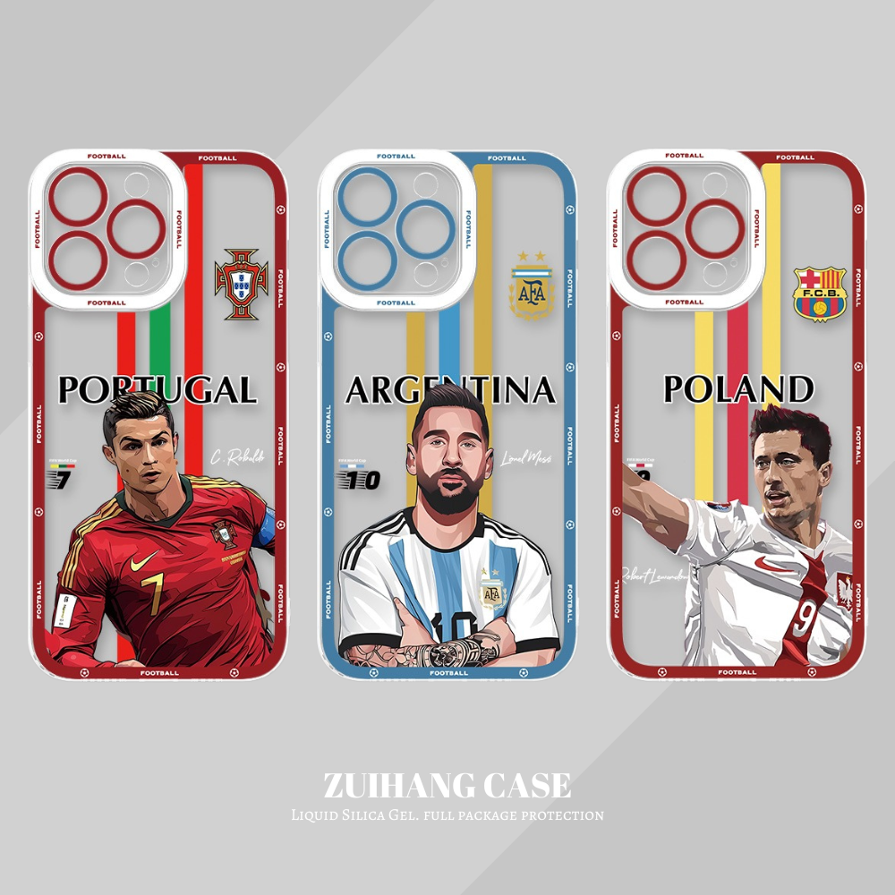 世界杯天使眼透明防摔軟殼