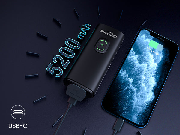 LONG-LASTING BATTERY WITH USB-C CHARGING & DISCHARGING