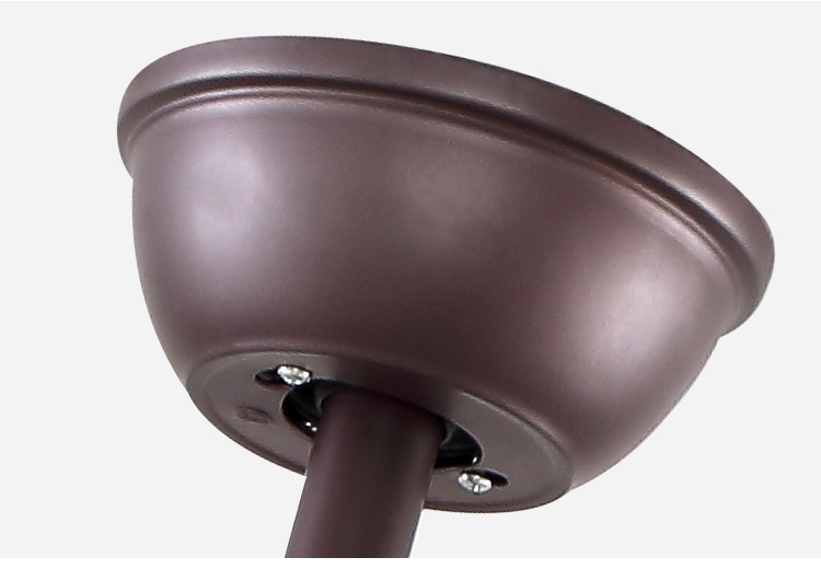 BL-2500 44' 5 Pcs Abs Blue+White Silent Smart Control Ceiling Fan Light