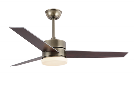 [Copy]BL-2116 52" 3 pcs Composite Board Antique Bronze Ceiling Chandelier With Fan