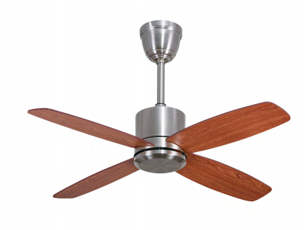 BL-2112 42" 4 Pcs Composite Board  Maple Wood Grain Ceiling Fan For Living Room
